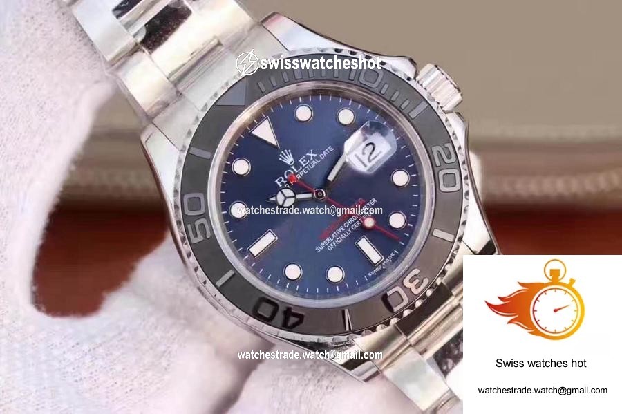 Rolex Yacht Master 116622 40mm EW Factory Blue Dial 2