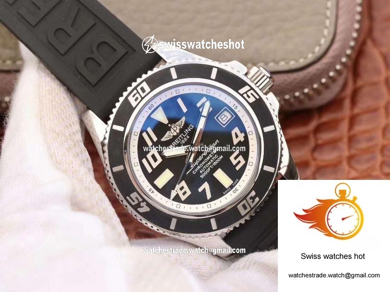 Breitling Superocean 42 Abyss White A1736402/BA29 ZF Factory Black Dial 2