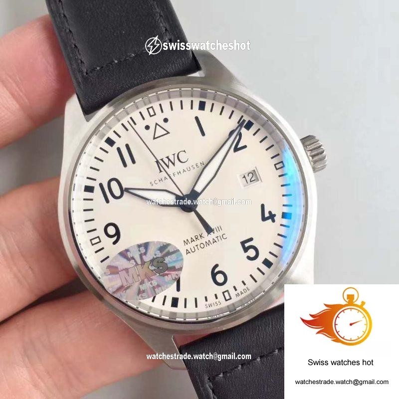 IWC Pilot Mark XVIII IW327002 MKS Factory V2 White Dial 2