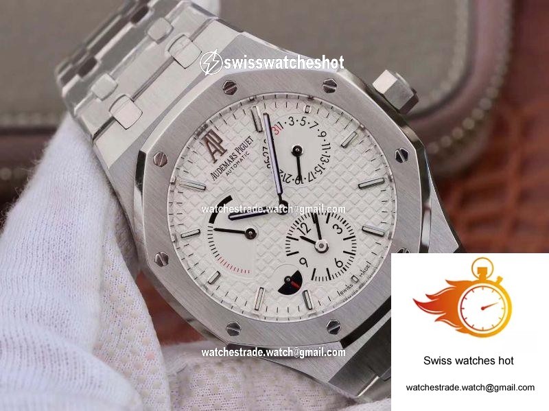 Audemars Piguet Royal Oak GMT 41MM 26120 White Dial TWA Factory 2