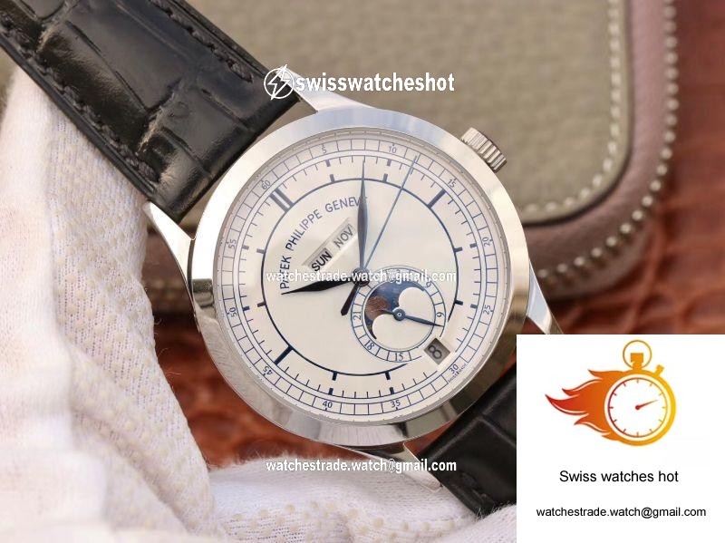 Patek Philippe Annual Calendar 5396G-001 KM Factory White Dial 2