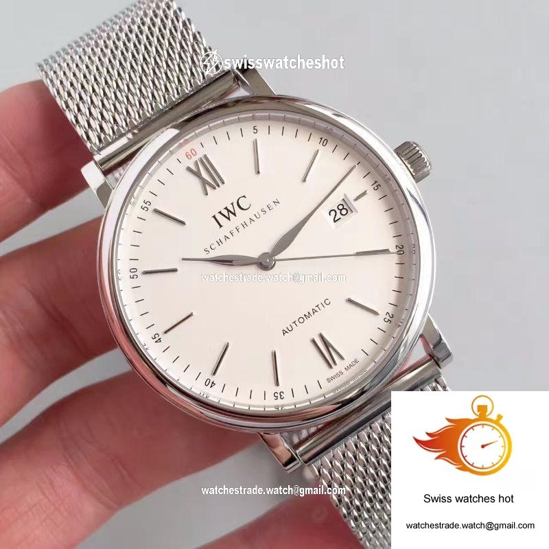 IWC Portofino Automatic IW356505 MKS Factory White Dial 2