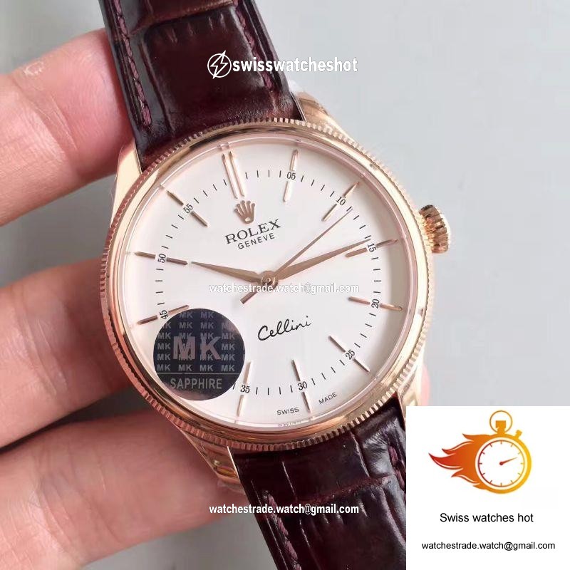 Rolex Cellini 50505 MKS Factory V4 White Dial 2