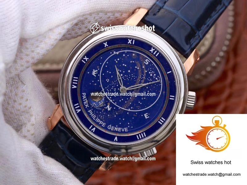 Patek Philippe Grand Complications Sky Moon Celestial Rose Gold 5102PR-001 TW Factory Blue Dial 2