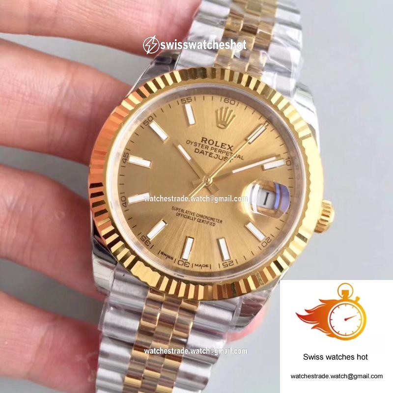 Rolex Datejust II 116333 41MM EW Factory Yellow Gold Dial 2