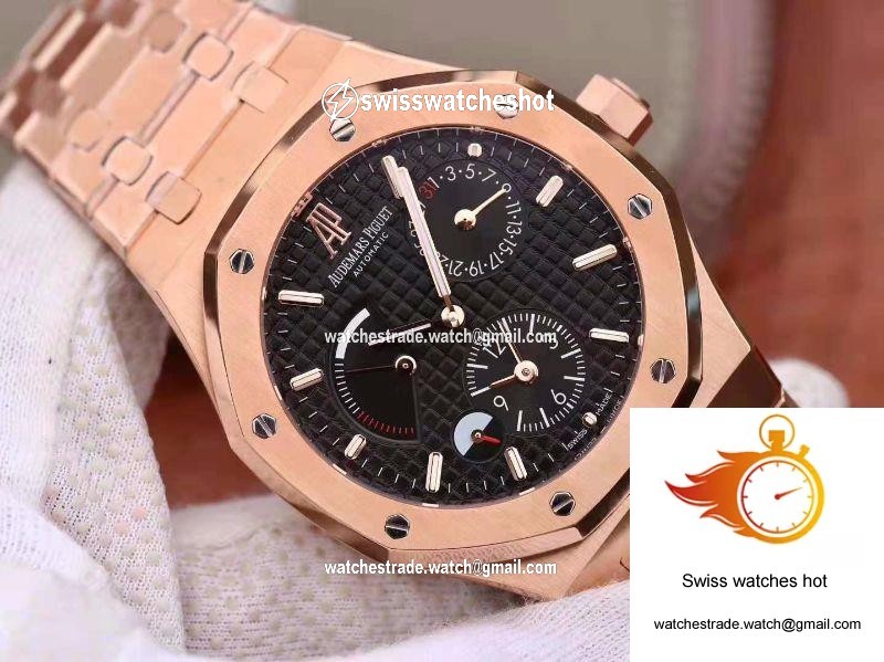 Audemars Piguet Royal Oak GMT 41MM 26120 TWA Factory Black Dial 2