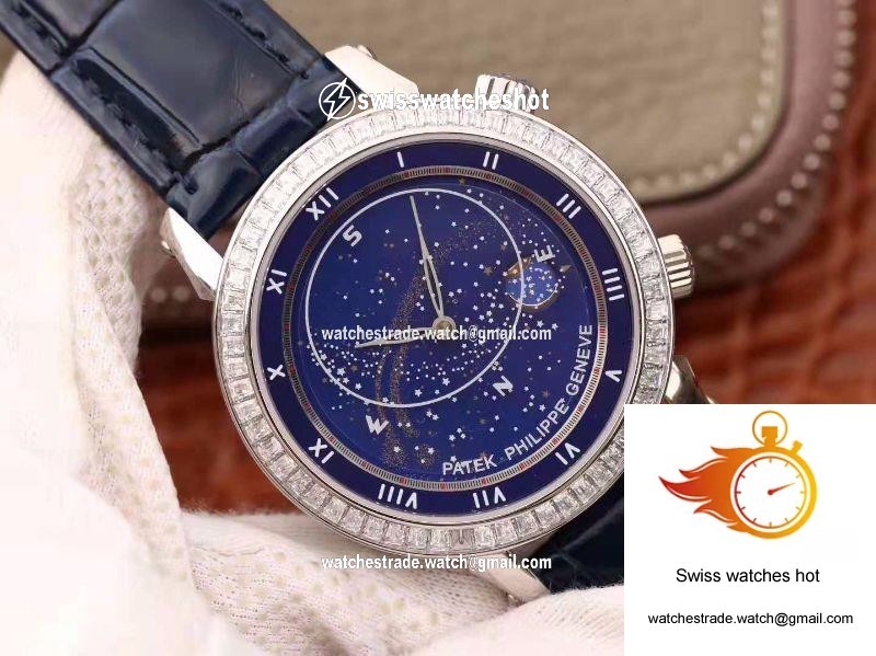 Patek Philippe Grand Complications Sky Moon Celestial 5102G TW Factory Blue Dial 2