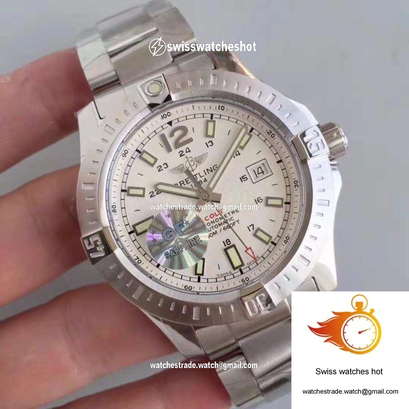 Breitling Colt Automatic 44MM A1738811-G791 GF Factory White Dial 2