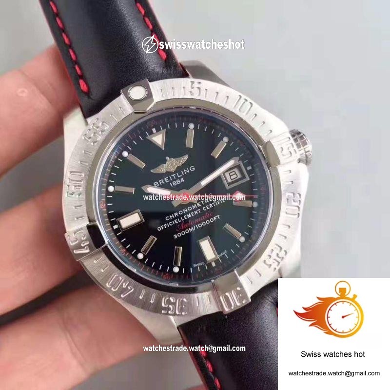 Breitling Avenger II Seawolf A1733110/BC30/435X/A20BASA.1 GF Factory Black Dial 2