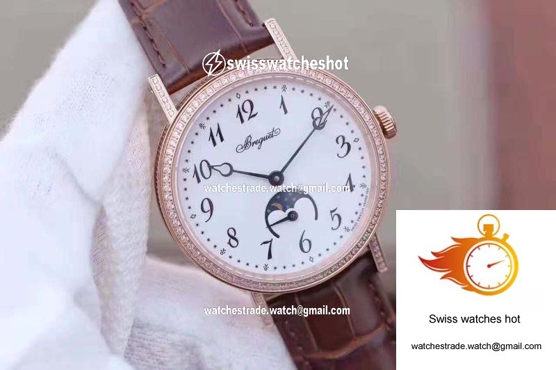 Breguet Classique Moonphase 9088BR/29/964/DD0D White Dial 2
