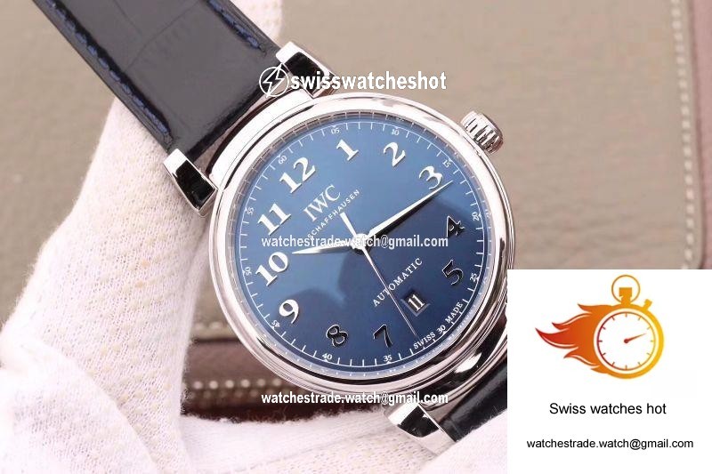 IWC Da Vinci Automatic IW356601 MKS Factory Blue Dial 2