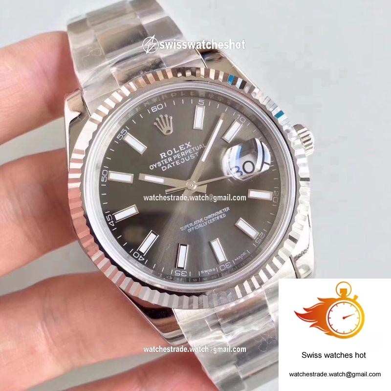 Rolex Datejust II M126334-0014 EW Factory Grey Dial 2
