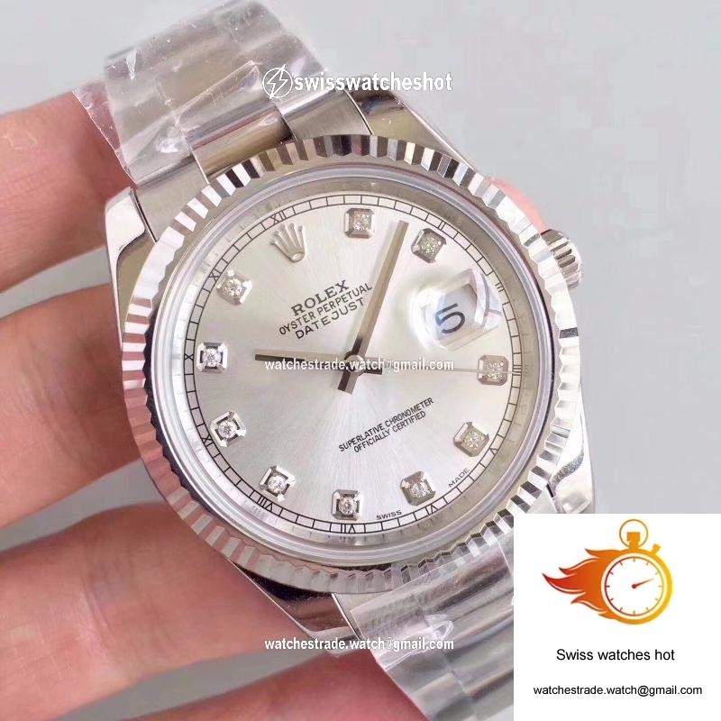 Rolex Datejust II 116334-0009 41MM EW Factory Silver Dial 2