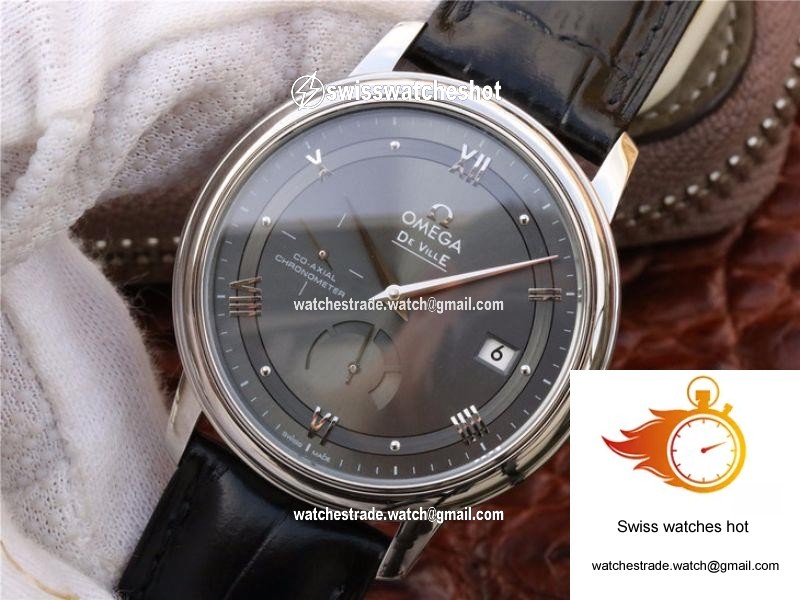 Omega De Ville Prestige 424.13.40.21.06.001 TW Factory Gray Dial 2