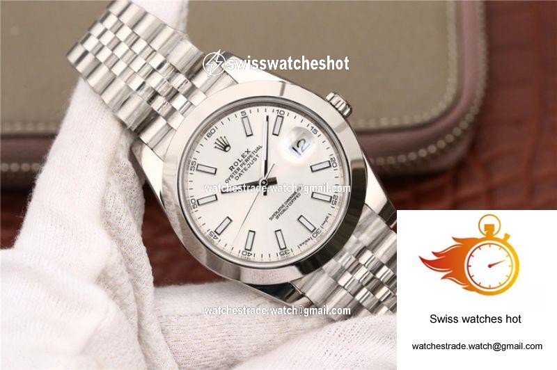 Rolex Datejust 116200 41mm EW Factory White Dial 2