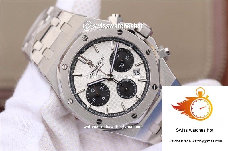 Audemars Piguet Royal Oak Chronograph 26331ST.OO.1220ST.03 OM Factory White Dial 2