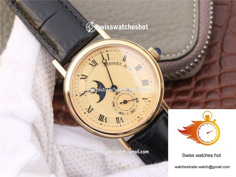 Breguet Classique Moonphase 4396 Yellow Gold Dial 2