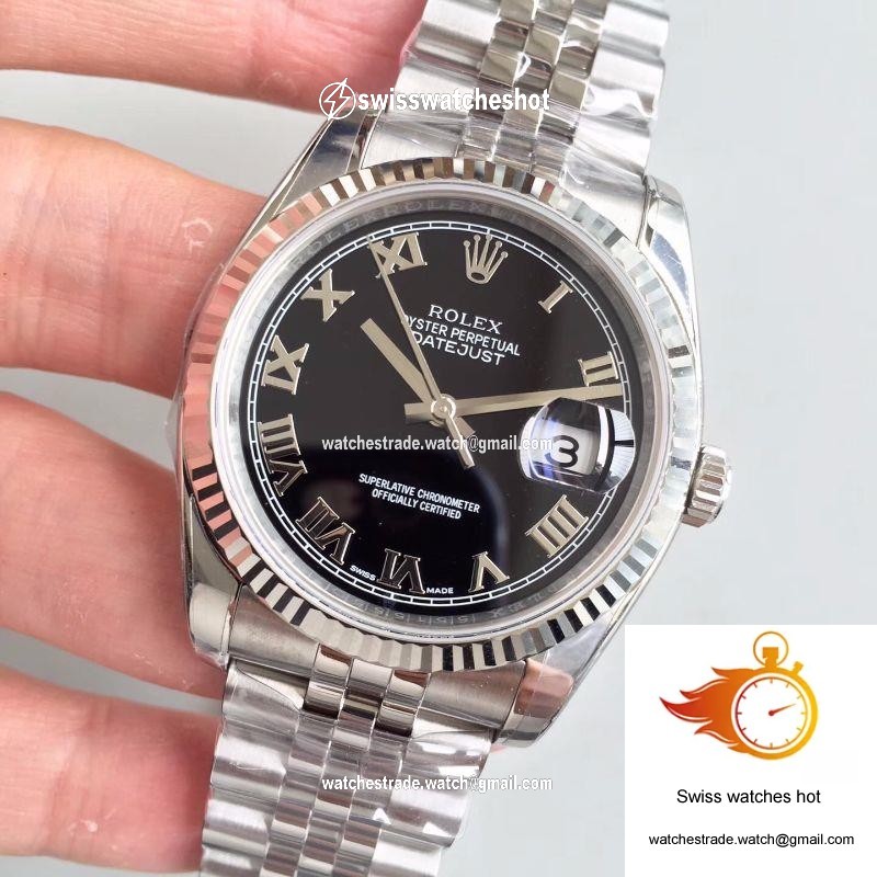 Rolex Datejust 116334 41MM EW Factory Black Dial 2