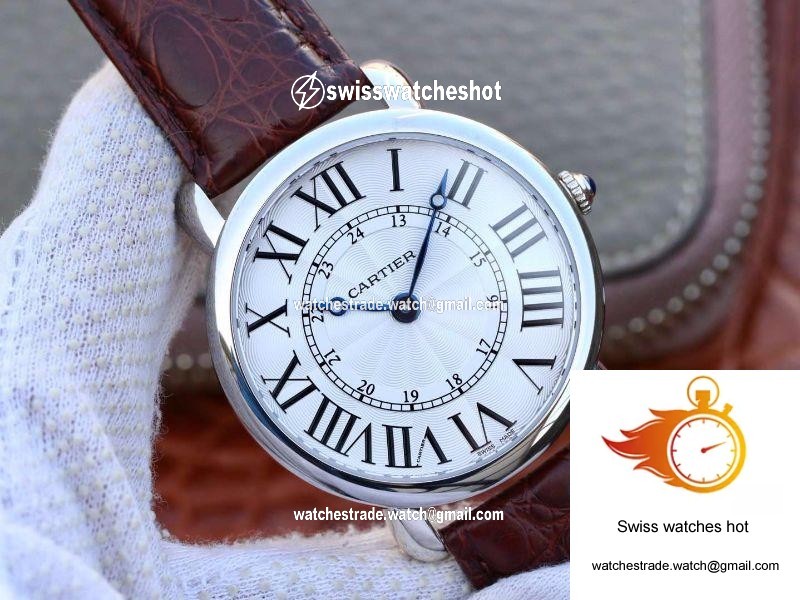 Cartier Ronde Louis 40MM TW Factory White Dial 2