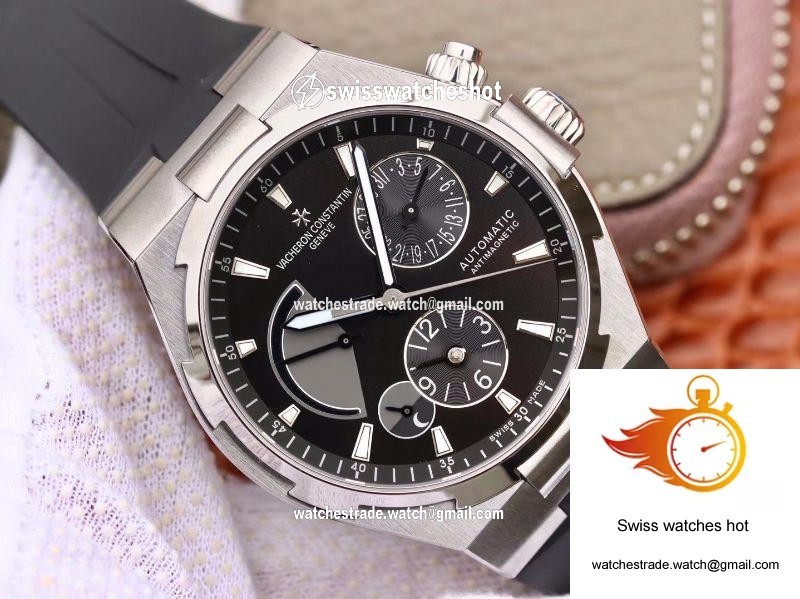 Vacheron Constantin Overseas Dual Time 47450/000W-9511 TWA Factory Black Dial 2