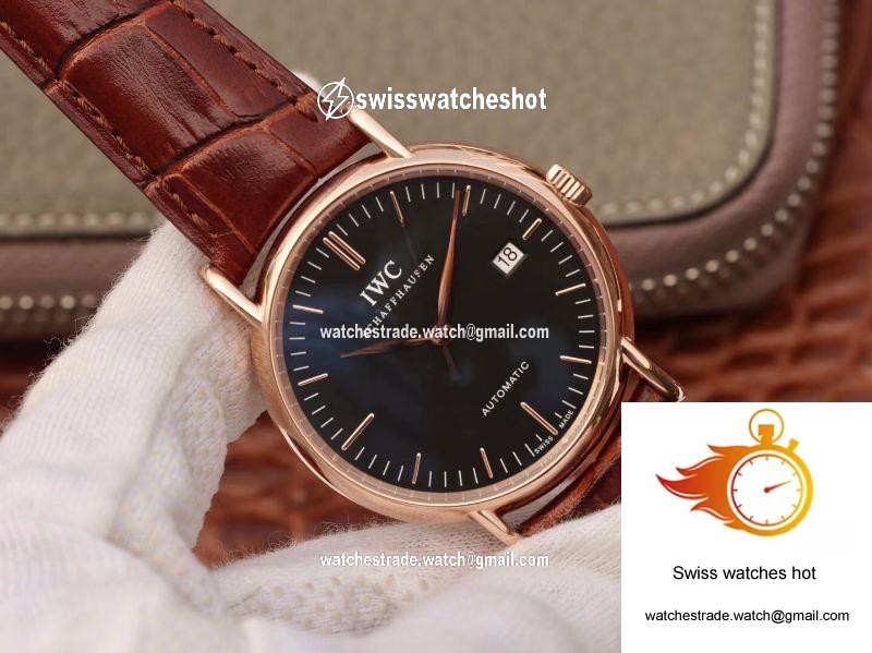 IWC Portofino IW356504 TW Factory Black Dial 2