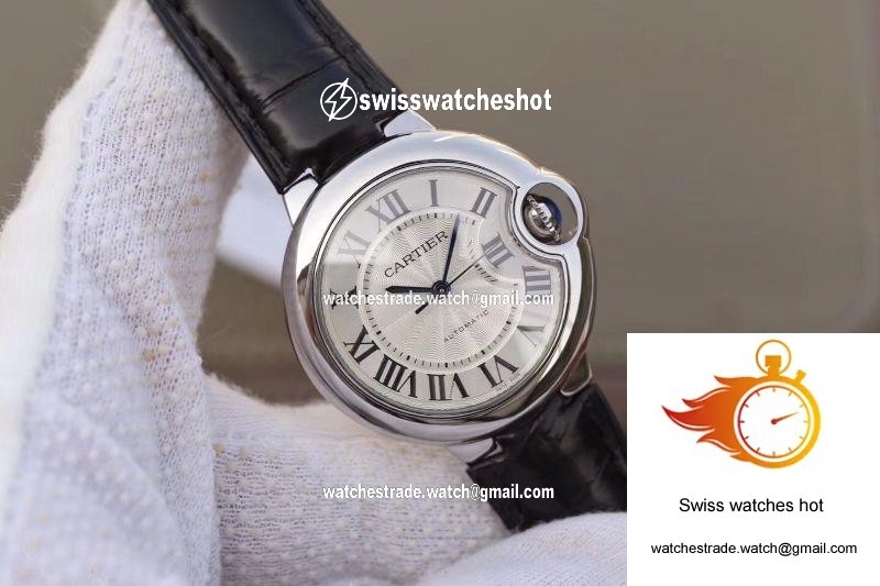 Ballon Bleu De Cartier 33mm W6920086 V6 Factory White Dial 2