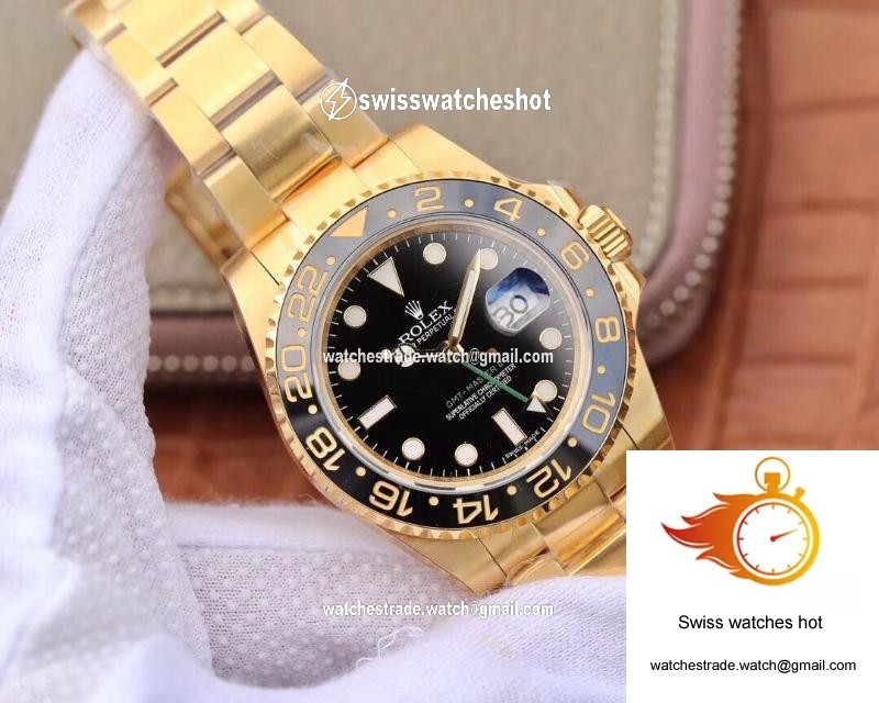 Rolex GMT Master II 116718 EW Factory Black Dial 2