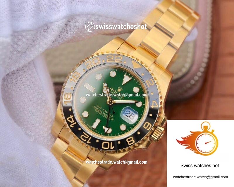 Rolex GMT Master II 116718LN EW Factory Green Dial 2