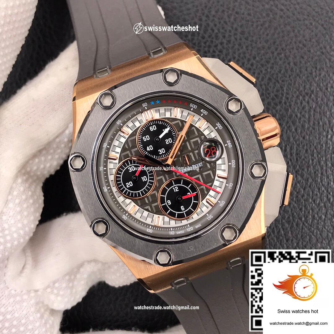 Audemars Piguet Royal Oak Offshore 26568OM.OO.A004CA.01 JF Factory Dark Grey Dial 2