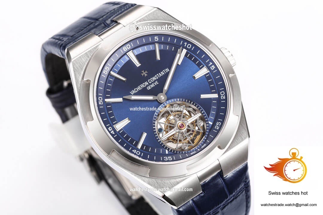 Vacheron Constantin Overseas Tourbillon 6000V/110A-B544 BBR Factory Blue Strap 2