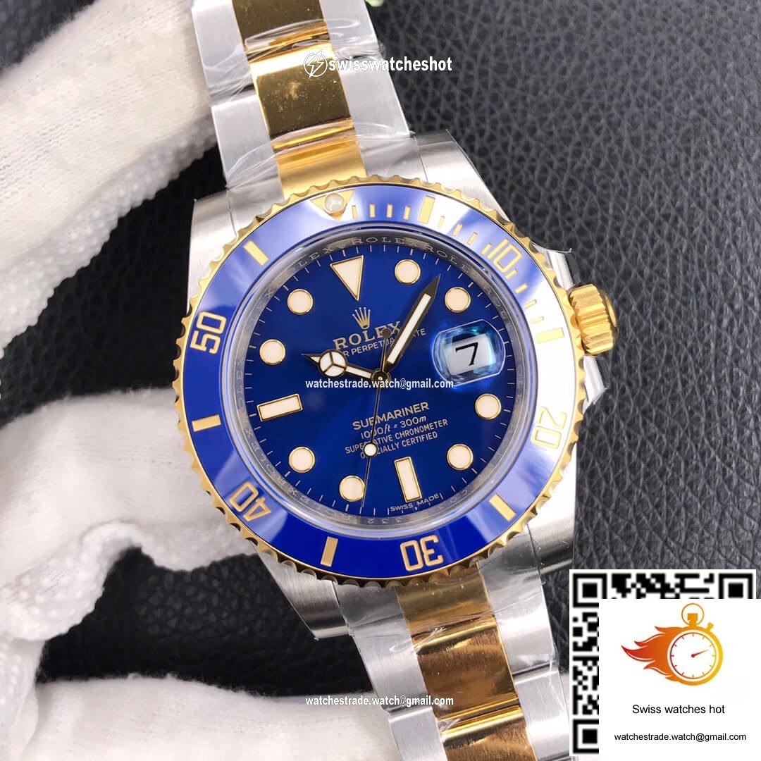 Rolex Submariner 116613LB-97203 VS Factory Blue Ceramic Bezel 2