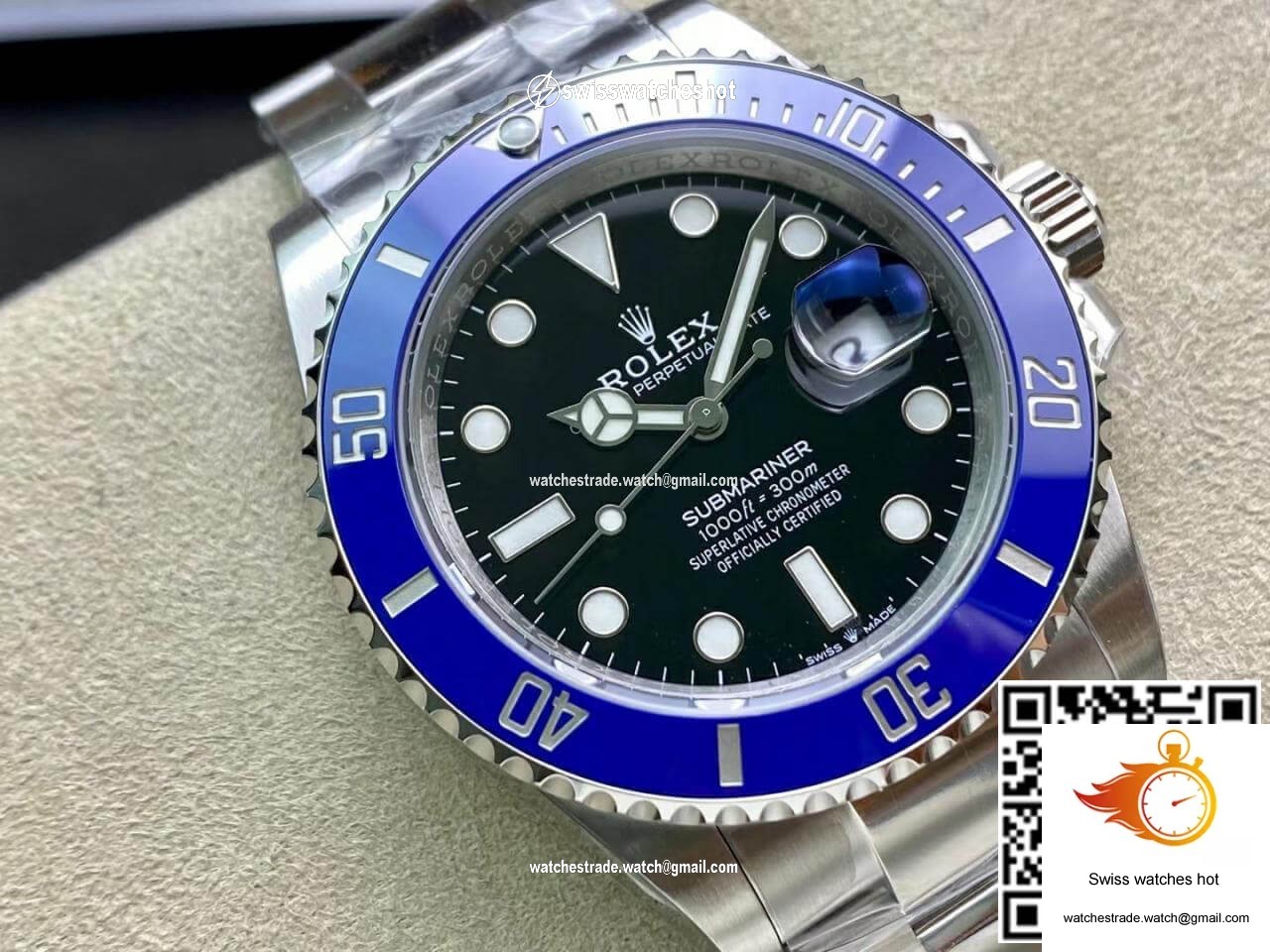 Rolex Submariner M126619LB-0003 41MM VS Factory Blue Bezel 2