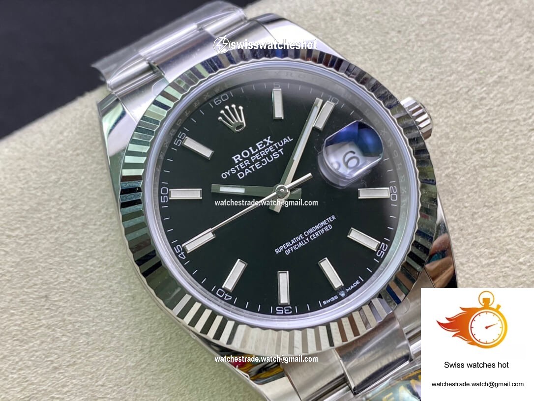 Rolex Datejust M126334-0017 Clean Factory Black Dial 2