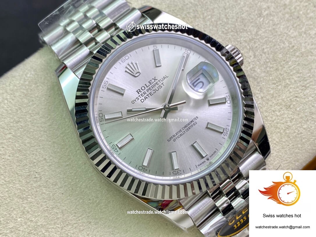 Rolex Datejust M126334-0004 Clean Factory Silver Dial 2