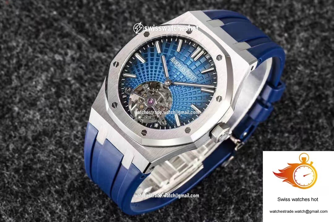 Audemars Piguet Royal Oak Tourbillon R8 Factory V3 Blue Strap 2