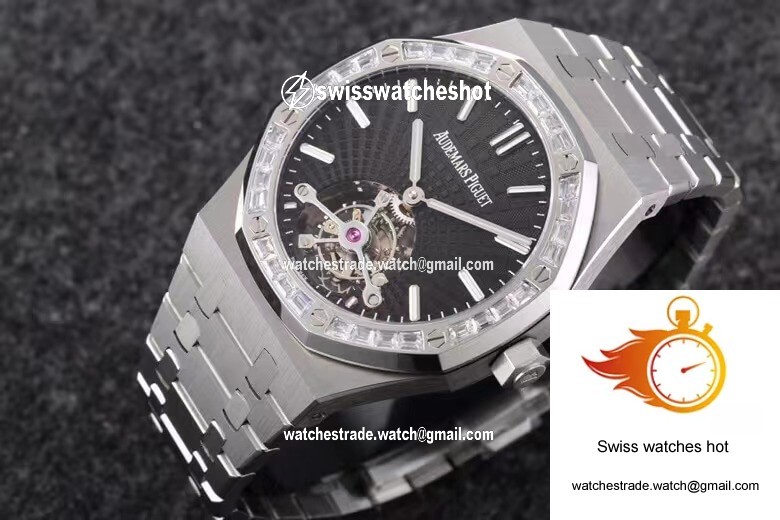 Audemars Piguet Royal Oak Tourbillon 26521BC.ZZ.1220BC.01 R8 Factory Diamond-set Bezel 2