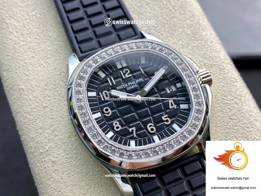 Patek Philippe Aquanaut Quartz Ladies 5067A-001 PPF Factory Diamond-set Bezel 2