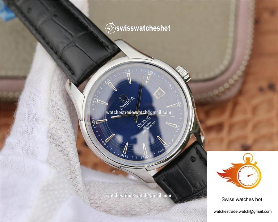 Omega De Ville 431.33.41.21.03.001 VS Factory Dark Blue Dial 2