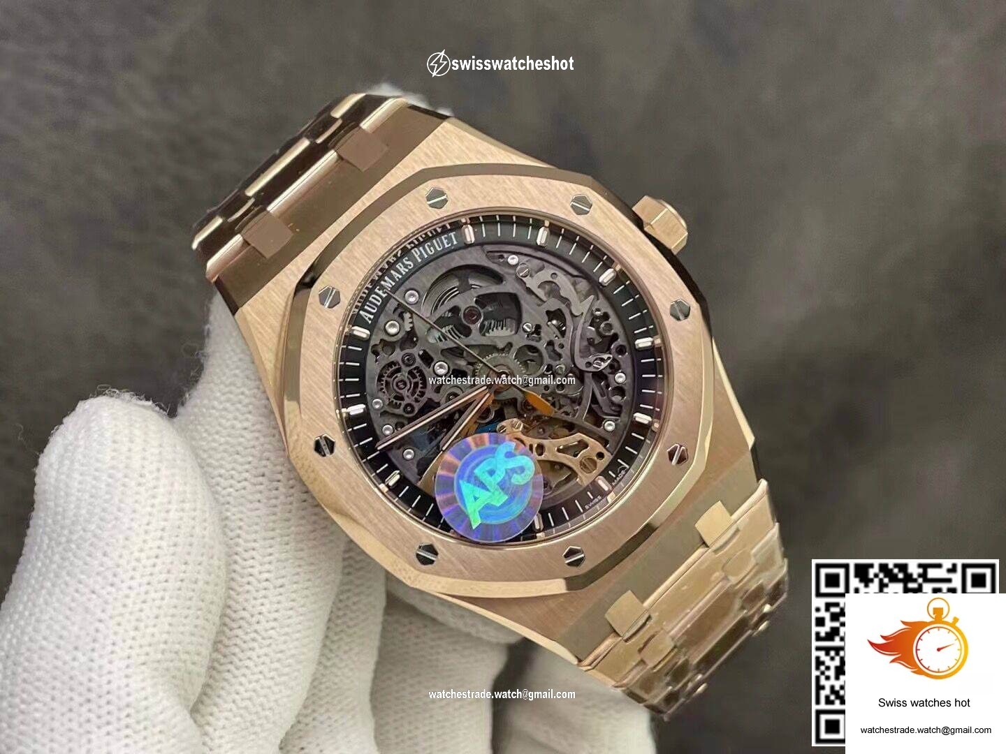 Audemars Piguet Royal Oak 15407OR.OO.1220OR.01 APS Factory Rose Gold 2