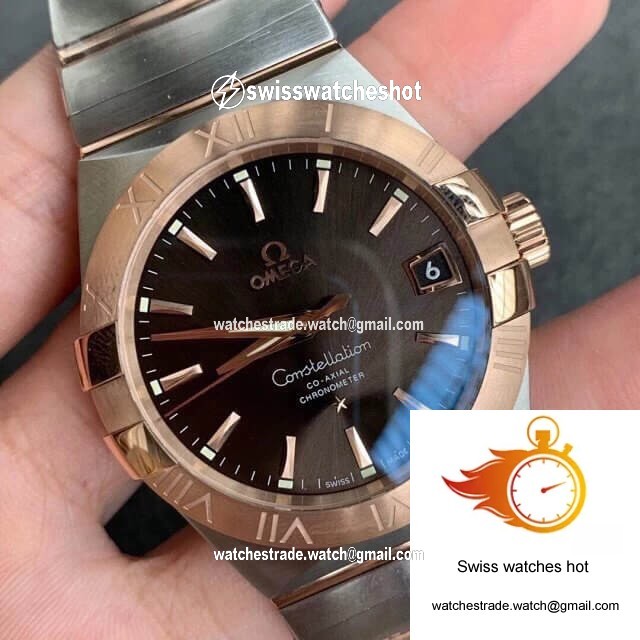 Omega Constellation 123.20.31.20.13.001 VS Factory Rose Gold 2