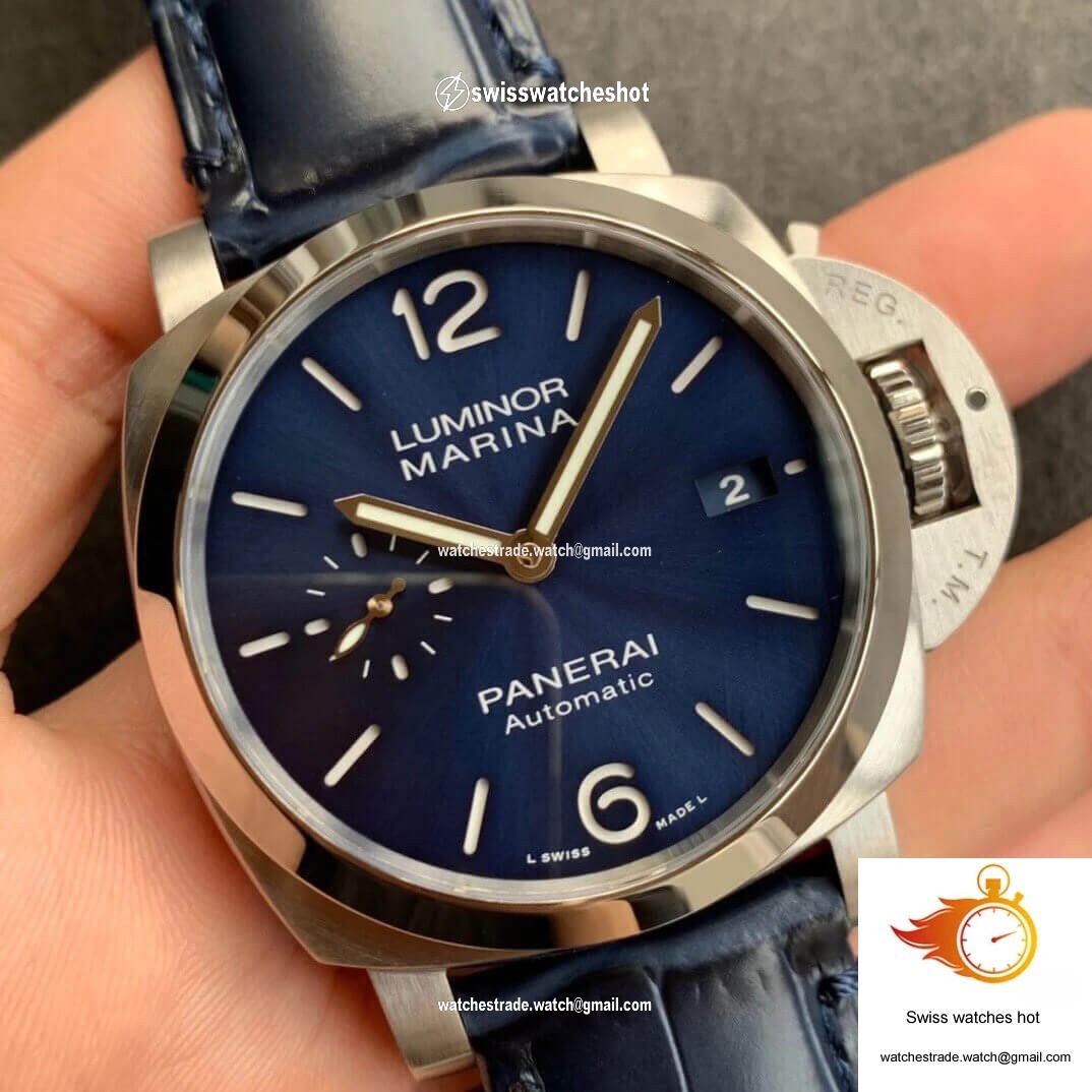 Panerai Luminor PAM01393 VS Factory Blue Dial 2