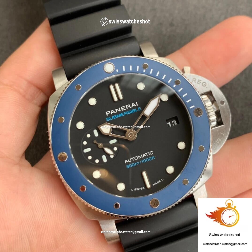 Panerai Submersible PAM01209 VS Factory Blue Bezel 2