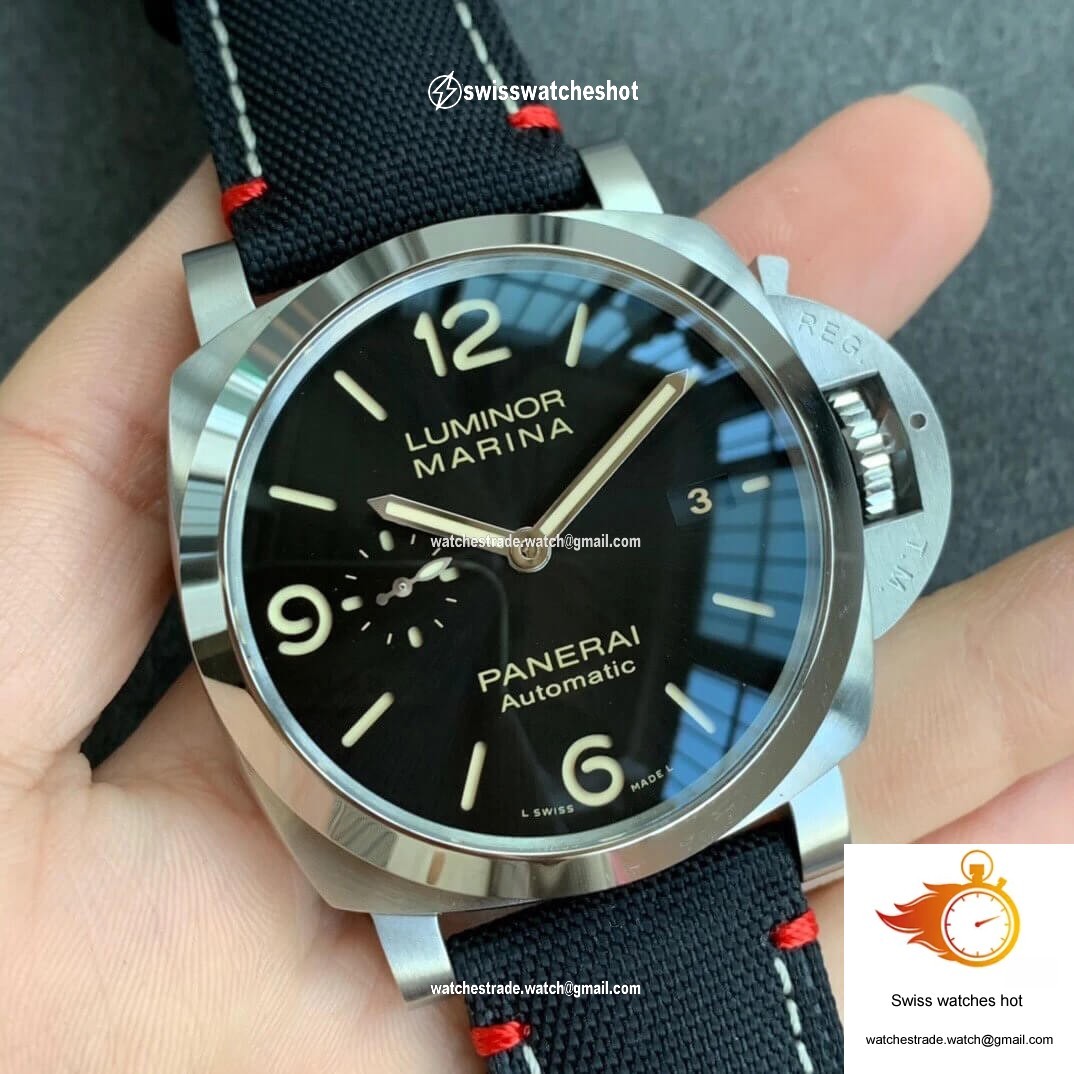 Panerai Luminor Marina PAM01025 VS Factory Black Dial 2