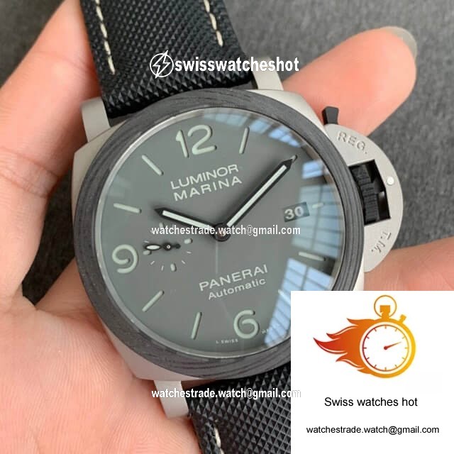 Panerai Luminor PAM1662 VS Factory Carbon Fiber Anthracite Dial 2