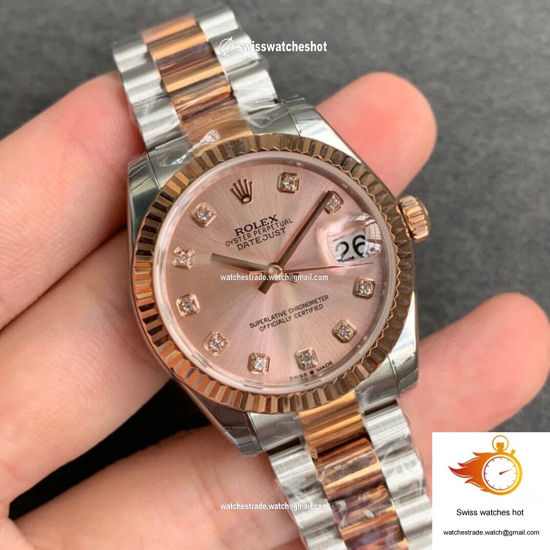 Rolex Datejust M278271-0023 GS Factory Rose Gold 2