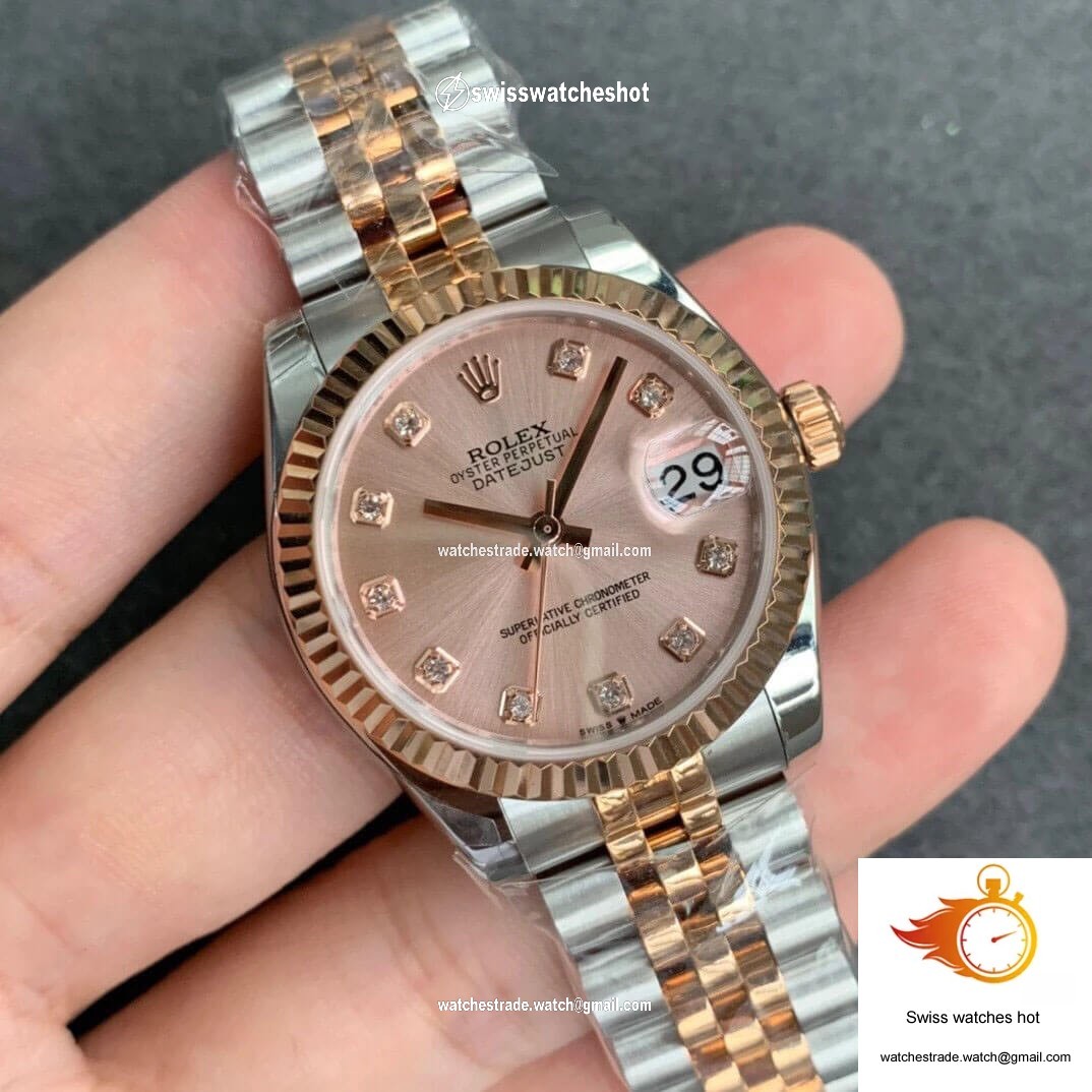 Rolex Datejust M278271-0024 GS Factory Rose Gold 2