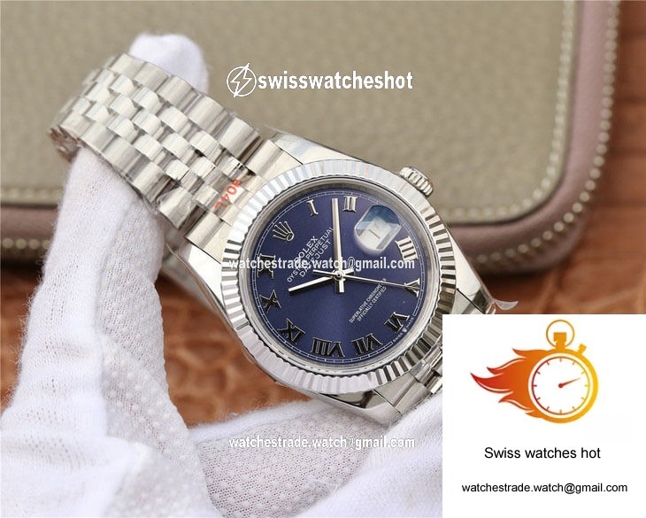 Rolex Datejust 36MM GM Factory Blue Dial 2