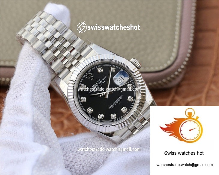 Rolex Datejust M126234-0027 GM Factory Black Diamond-se Dial 2
