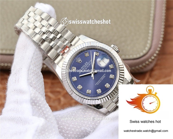 Rolex Datejust M126234-0037 GM Factory Blue Dial 2