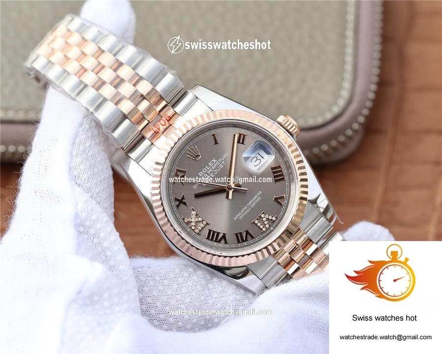 Rolex Datejust M126231-0023 36MM GM Factory Grey Dial 2